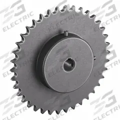 TRITAN Roller Chain Sprocket: 40, For 1/2 in Chain Pitch, 5/8 in Bore Dia, 38 Teeth, Steel (MPN 40BS38 X 5/8). Key specifications — Brand: TRITAN.