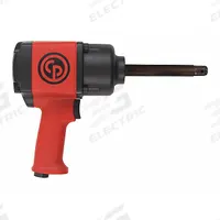 CHICAGO PNEUMATIC Air Impact Wrench: Compact, 3/4 in Drive, Pistol-Grip, Square, Extended (MPN CP7763-6). Key specifications — attr1321013: NPT; attr1321019: Compact; attr1321030: CHICAGO PNEUMATIC; attr1321012: Extended; attr1321025: Square.