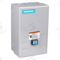SIEMENS NEMA Magnetic Motor Starter: Non-Reversing, 3 Poles, NEMA Size 1-3/4, 40 A, 480V AC Coil (MPN 14EUE32BH). Key specifications — attr211388: SIEMENS; attr951451: 1NO; attr951453: 380-440/440-480V AC; attr951489: Three; attr951498: Screw Terminals; attr984425: 1NO; attr984429: Pilot Light; attr997361: None (Not Applicable to Electronic Overloads).