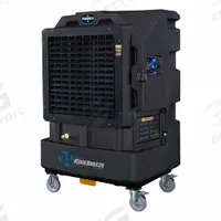 KWIKOOL Portable Evaporative Cooler: 3,150 sq ft – 3,229 sq ft, 5-15P, 110V AC, 10,594 cfm Airflow (MPN KB105L1). Key specifications — attr1152013: Variable; attr1151993: KWIKOOL.