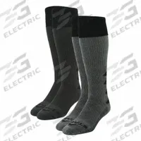 STABIL Socks: Over-the-Calf, Unisex, Black/Gray, Cotton/Nylon/Polyester/Spandex (MPN 13682). Key specifications — Socks Primary Material: Polyester; Brand: STABIL; Color: Black.