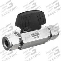 USA INDUSTRIALS Manual Two-Way Ball Valve: 1/4 in, 316 Stainless Steel, Straight Valve Body, Wedge (MPN ZUSA-VLV-85). Key specifications — Brand: USA INDUSTRIALS; Handle: Wedge.