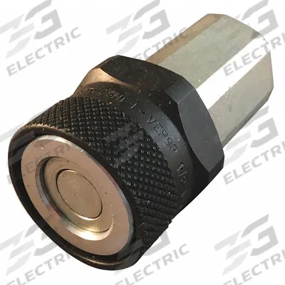 AEROQUIP Hydraulic Quick Connect Hose Coupling: 1 in Coupling Size, Steel - FD96 Series Hydraulic Quick-Connect Coupling Bodies