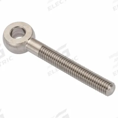 AMPG Fixed Rod End: Stainless Steel, Plain, 90 mm Hole Center-to-End Lg, Right Hand - Stainless Steel Male Threaded Fixed Rod Ends