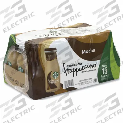 STARBUCKS Coffee Drink: Mocha, Caffeinated, Bottle Beverage Pack, Liquid, 9.5 oz Net Wt (MPN 10313) - Furnishings, Appliances and Hospitality