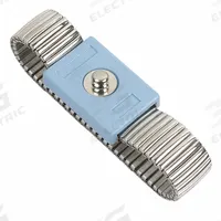 APPROVED VENDOR Static Control Wrist Strap: Metal, Silver, 19 cm Strap Lg - Max, 1 Strap Conductors (MPN 4ECW1). Key specifications — Strap Color: Silver; Brand: APPROVED VENDOR.