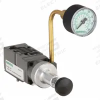 NUMATICS Sandwich Single Air Regulator: 46 cfm Max Flow Rate, 10 psi to 130 psi, 115°F Max Op Temp (MPN 081RS100J000000)