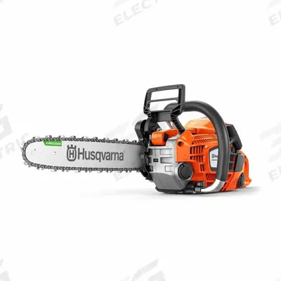 HUSQVARNA Gas-Powered Chainsaw: 16 in Bar Lg, Rear Handle, Auto Chain Oiler - Gas-Powered Chainsaws