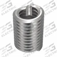 HELI-COIL Helical Insert: Tangless Tang Style, Free-Running, #10-32 Thread Size, Plain, 100 PK (MPN AT1191-3C380). Key specifications — Material Grade/Class: 18-8; Thread Direction: Right Hand; STI Tap Size: #10-32; Compatible Material: Metal; System of Measurement: Inch; Brand: HELI-COIL; Tensile Strength: 200,000 to 250,000 psi; Thread Type: Fine.