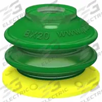 PIAB Vacuum Pad: Plain Pad without Adapter, 53.01 mm Pad Dia, Polyurethane, 39.12 mm Pad Ht, 60A (MPN BX25P.4E.F). Key specifications — attr1019194: BX25P.4E.F; attr1019196: PIAB; attr1019197: 60A.