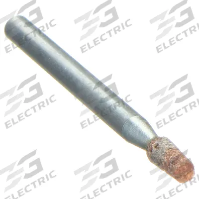 NORTON Vitrified Mounted Point: 1/8 in Dia, Aluminum Oxide, 60 Grit - General Purpose Mounted Points for Carbon Steel