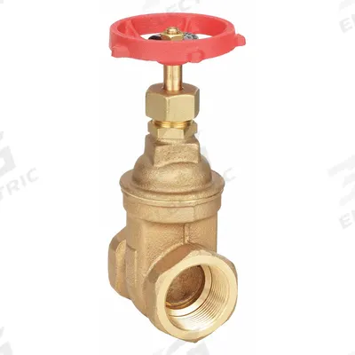 MILWAUKEE VALVE Gate Valve: 2 1/2 in, Bronze, Non-Rising, FNPT x FNPT - Non-Rising Stem Bronze General Purpose Gate Valves