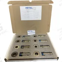 METALPRO Punch and Die Set: MP4000FS/MP4500FS/MP5000FS, 40 lb_45 lb_50 lb Compatible Ironworker Size (MPN MP4144). Key specifications — attr67451: MP4000FS; attr67489: Round; attr67447: MP4144; attr67456: MP4000FS; attr67443: METALPRO; attr67472: 25/32 in, 27/32 in, 29/32 in, 31/32 in, 13/16 in, 15/16 in, 7/8 in and 1 in Round Punch Die Set.