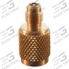 JB INDUSTRIES Quick Coupler: 3 in Lg, 180° Angle, Input 1/4 in Male SAE Right-Hand, A2L Compatible (MPN A31656). Key specifications — Product Type: Quick Coupler; Brand: JB INDUSTRIES; Manufacturer Part Number: A31656; Material: Brass.