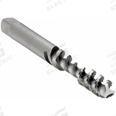 WIDIA GTD Spiral Flute Tap: M4x0.7 Metric, D4 / 6H, 3 Flute, Bottoming Chamfer - Spiral-Flute Taps for Aluminum