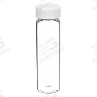 APPROVED VENDOR Glass Vial with Cap: 40 mL, A, Includes Closure, Polypropylene, 27.5 mm Body Dia (MPN 3UCW3). Key specifications — Body Color: Colorless; Screw Closure Size: 24-400 mm; Brand: APPROVED VENDOR; Bottom Shape: Square; Self-Standing: Self-Standing.