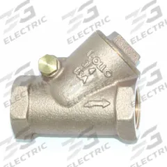 APOLLO Check Valve: Swing, Y-Style Valve Body, 3-Way, 2 in Pipe Size, Press x Press, Bronze, Press (MPN 61Y208T1PR). Key specifications — Brand: APOLLO.