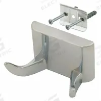 APPROVED VENDOR Robe Hook: 1 1/2 in x 2 1/4 in x 1 1/2 in, Metal, Chrome-Plated, Concealed Screws (MPN 15241). Key specifications — Finish: Chrome-Plated; Brand: APPROVED VENDOR; Material: Metal.