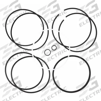 Parker Accumulator Repair Kit: 4WB60/4WB62/4WB64/4WB68 (MPN RK0600K000GRG) - Piston Accumulator Repair Seal Kits