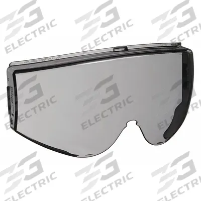 UVEX BY PIP Goggle Lens: Gray, Anti-Fog/Scratch-Resistant - Lenses for Honeywell Safety Goggles