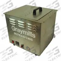 GRAYMILLS Ultrasonic Parts Washer: For Water-Based Solution Base Type, Ultrasonic, Stainless Steel (MPN BTU0812-A). Key specifications — Voltage: 115V; Brand: GRAYMILLS; Series: BTU Series; Includes: -; Cleaning Method: Ultrasonic; Tank Material: Stainless Steel; For Solution Base Type: Water-Based.
