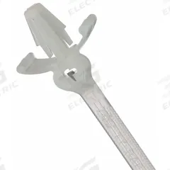 TY-RAP Cable Tie: 8 in Nominal Lg, 1 3/4 in Nominal Max. Bundle Dia., 0.18 in Wd, Natural, 1,000 PK (MPN TY38M). Key specifications — Color: Natural; Brand: TY-RAP.