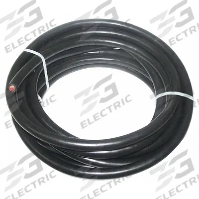 WESTWARD Battery Jumper Cable: 6 ga, 300 in Cable Lg, Black - Cut to Length Jumper Cables
