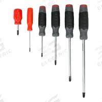 PROTO Screwdriver Sets: 1-10 Pieces, 6 Pieces, Phillips Tip, #0/#1/#2/#3/#4 Tip Size, Cushion Grip (MPN J1206SPF). Key specifications — attr1205274: PROTO; attr1205269: #3.