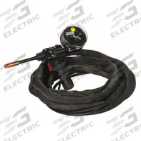TWECO Spool Gun: 200 A, 3/64 in, 12 ft Cable Lg, SG200REB-12-3545 (MPN 10271398). Key specifications — For Gas Type: Ar (Argon); MIG Gun Model: SG200REB-12-3545; For Rear Connection Type: Tweco-Compatible.