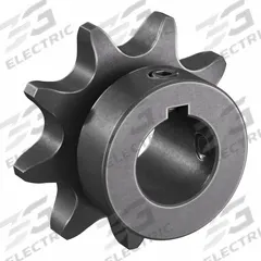 TSUBAKI Single Strand Sprocket: 50, For 5/8 in Chain Pitch, 3/4 in Bore Dia, 9 Teeth, Steel (MPN 50B9F-3/4). Key specifications — Brand: TSUBAKI.