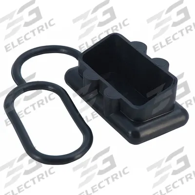 FUSION Battery Protective Cap: Black, Plug-In, PVC - Battery Caps