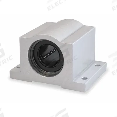 Dayton Linear Pillow Block Bearing: Twin, 1 in Inside Dia, 7 fps Steady State Speed - Twin Closed Pillow Block Linear Ball Bearings