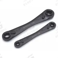 CRESCENT Box End Wrench Set: Alloy Steel, Black Oxide, 2 Tools, 8 mm to 19 mm Range of Head Sizes (MPN CX6DBM2). Key specifications — attr324927: CRESCENT; attr309452: Tray; attr309451: No; attr309461: Black Oxide; attr309460: Alloy Steel; attr309463: No; attr309449: 8 mm to 19 mm.