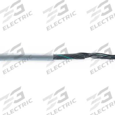 CHAINFLEX Control Cable: 18 AWG Conductor Size, 25 Conductors, PVC, Order by the Foot - Continuous Flexing Exposed Run Tray Cables