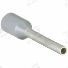 PANDUIT Wire Ferrule: 26 AWG Max Wire Size, Holds 1 Wire, Gray, Polypropylene, 0.04 in Ferrule Dia (MPN FSD72-8-D). Key specifications — Brand: PANDUIT.