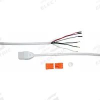 REMPHOS Power Cable: 3 ft Lg, 1/4 in Wd, 3/10 in Ht, 10 PK (MPN RP-LBI-G1-IP-3F-DIM-10P). Key specifications — For Use With: LBI Series Internal Driver LED Bar Kit; Accessory Type: Power Cord; Brand: REMPHOS.