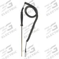 FLUKE Temperature Probe: -40°F to 302°F /-40°C to 150°C, ±0.2°F, 10 in Probe Lg (MPN FLUKE-720RTD). Key specifications — Connector Type: Circular Push Pull; Brand: FLUKE; Accuracy: ±0.2°F.