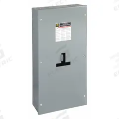 SQUARE D Circuit Breaker Enclosure: 3 Spaces, 250 A Amps, Surface Mounting, Indoor (MPN J250S). Key specifications — attr196434: Square D H and J-Frame Circuit Breakers; attr196428: Surface; attr196429: Indoor; attr211159: SQUARE D.