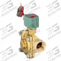 REDHAT Solenoid Valve: 2-Way, Normally Closed, 1 in Pipe Size, 110V AC/120V AC, Watertight, NBR Seal (MPN 8210G004LF 120/60, 110/50). Key specifications — Pipe Size: 1 in; Voltage: 110V AC; Brand: REDHAT; Coil Enclosure: Watertight.