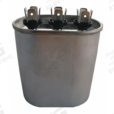 Supco Oval Dual Run Capacitor,CD80+5X370: Dual Run Capacitor - Motor Replacement Parts