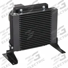 COOL-LINE Forced Air Oil Cooler: 10 hp Heat Removed, 50 gpm Max. Flow, 377 psi Max. Pressure (MPN A10-1). Key specifications — attr96059: SAE #16; attr96056: 56C; attr96057: 115/230V AC; attr98919: COOL-LINE.