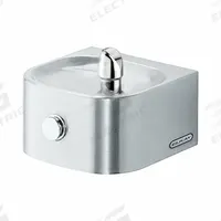 ELKAY Drinking Fountain: On-Wall, 6 1/2 in Ht, 12 1/8 in Dp, 13 in Overall Wd, Not ADA Compliant (MPN EDFP210C). Key specifications — Housing Color: Silver; Brand: ELKAY; Vandal Resistant: Vandal Resistant; Housing Material: Stainless Steel; Refrigeration: Non-Refrigerated.