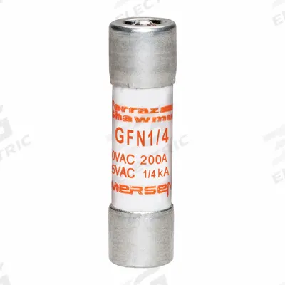 MERSEN Fuse: GFN Series, Midget, Time-Delay, 250 mA, 250 V AC, 13/32 in x 1 1/2 in - Time-Delay Cylindrical Fuses