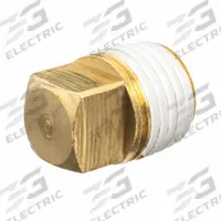 APPROVED VENDOR Plug: Square Drive Solid Plug, 2 1/2 in, NPT Threaded, Class 125, C89833 Brass, PTFE (MPN ZUSA-PF-10718). Key specifications — Brand: APPROVED VENDOR; Maximum Operating Pressure: 125 psi @ 72° F.