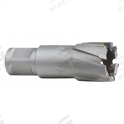 MILWAUKEE Annular Cutter: 1 1/16 in Cutter Dia, 2 in Max Cutting Dp, Bright, Carbide - Carbide-Tipped Annular Cutters for Toughest Materials