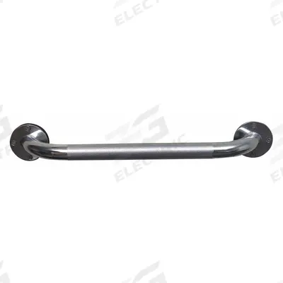 DMI Wall Grab Bar: Straight, 18 in Lg, 1 1/4 in Dia, Steel, Textured, 250 lb Wt Capacity - Standard Grab Bars