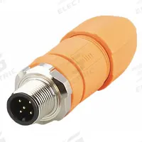 IFM M12 Circular Connector: A Coded, 5 Pin, M12 Male Thread, IP65/IP67/IP68/IP69K, Screw Terminals (MPN EVC816). Key specifications — Connector Body Type: Pin; Coding: A; Brand: IFM; Voltage Rating: 60V DC; Thread Size: M12; Mounting Type: Front Mounting; Mounting Style: Male Thread; IP Rating: IP65.