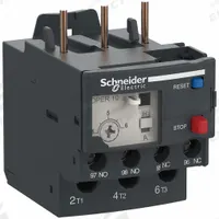SCHNEIDER IEC Overload Relay: Thermal Protection, 3 Poles, 1NO/1NC, Phase Loss Sensitivity (MPN DPER10). Key specifications — Brand: SCHNEIDER; Auxiliary Contact Form: 1NO/1NC; Compatible Contactor Series: Easy TeSys; Terminal Connection Type: Screw Clamp Terminals; Maximum Voltage Rating: 690V AC; Phase Loss Sensitivity: Yes; Thermal Units Required: None (Relay Includes Integrated Bimetallic Elements); Compatible Contactors: TeSys Easy (9 to 32 Amp Models).
