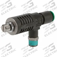 SMC Speed Exhaust Control Valve: Tee Fitting, Screw, 1/4 in Valve Body Size, 8 mm Tube, Meter Out (MPN ASV410F-03-08S). Key specifications — attr947203: Stainless Steel; attr947205: SMC.