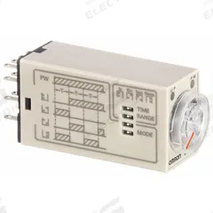 OMRON Multi-Function Time Delay Relay: Socket Relay Mounting, 100 to 120V AC, 0.1 sec – 10 min (MPN H3YN-4 AC100-120). Key specifications — Brand: OMRON.